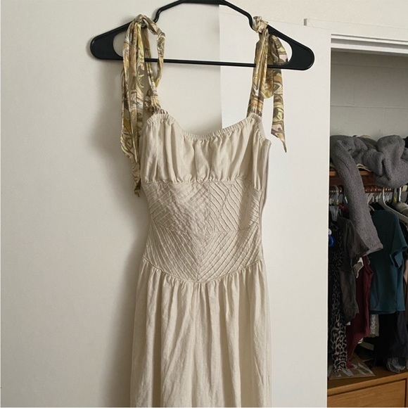 Free People Dresses & Skirts - Free People Boho Maxi Dress Linen